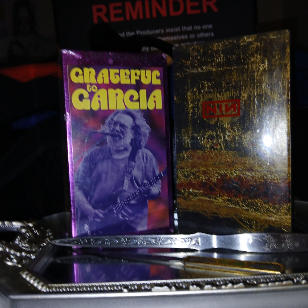 Grateful to Garcia/Nine Inch Nails VHS